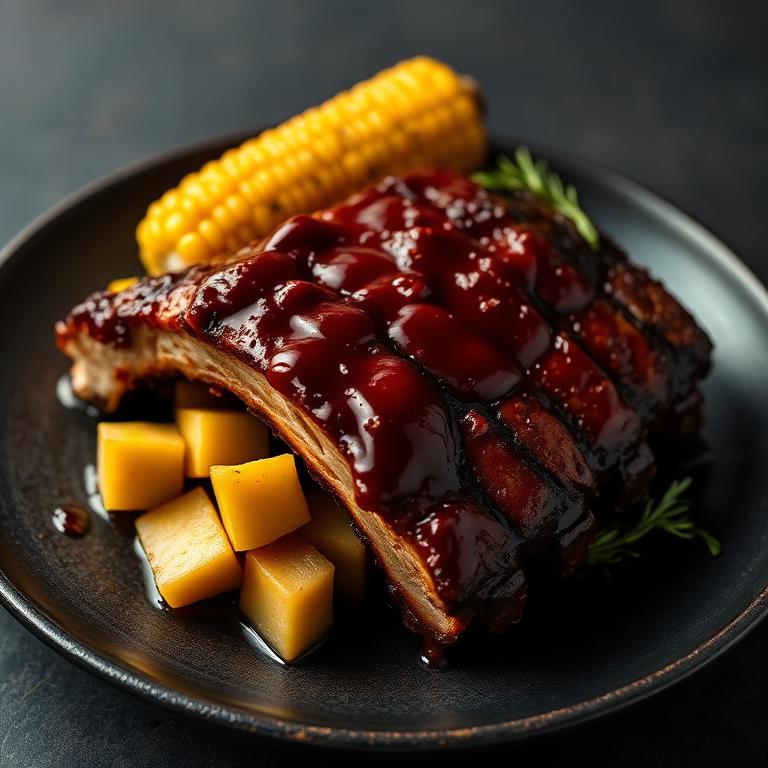 Ember Glazed Pork Ribs